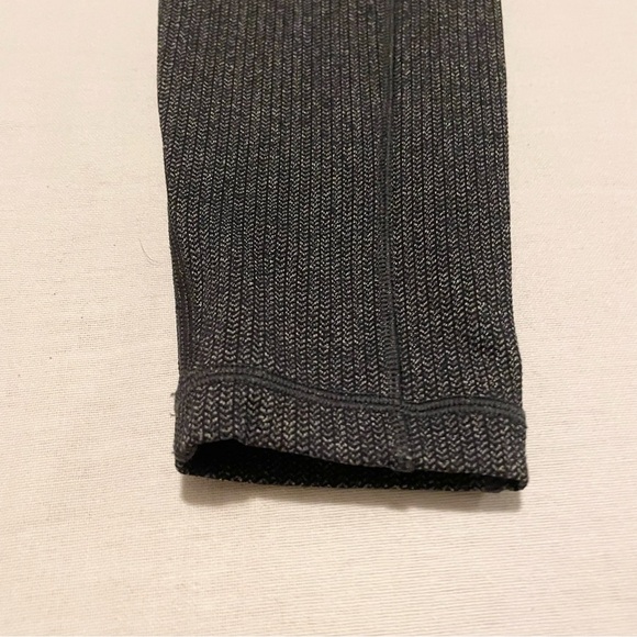 Lululemon Speed Up Tight Power Luxtreme Knit Black Heathered Black Size 4 - Picture 16 of 16